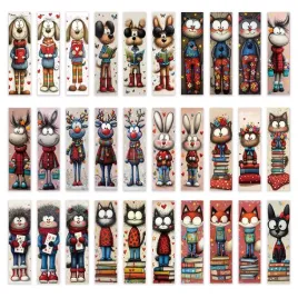 zakladki-papierowe-mix-wzorow-zabawne-zwierzaki-10szt