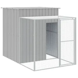 kurnik-z-wybiegiem-jasnoszary-165x251x181-cm-stal