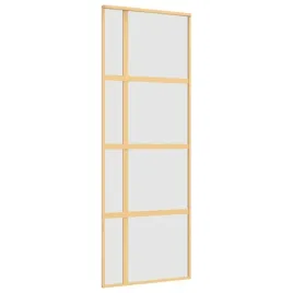 drzwi-przesuwne-zlote-76x205-cm-mrozone-szklo-esg-aluminium