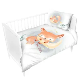 posciel-dziecieca-90-x-120-cm-mayamoo-lis-szara