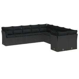 zestaw-sof-na-ogrod-13-pcs-czarny-polirattan