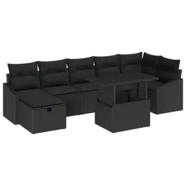 zestaw-sof-na-ogrod-z-poduszka-8-pcs-czarny-polirattan