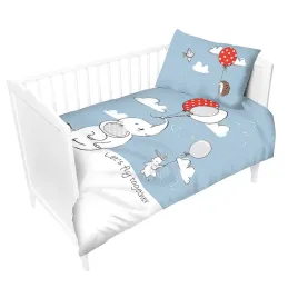 posciel-dziecieca-90-x-120-cm-mayamoo-slon-z-balonikiem-niebieska