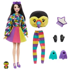 lalka-barbieandreg-cutie-revealandtrade-z-tukanem
