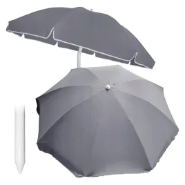 parasol-ogrodowy-black-forest-okragly-szary