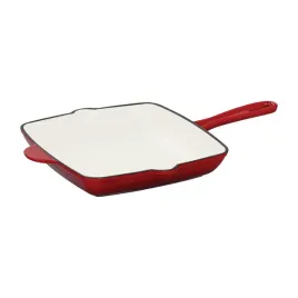 patelnia-grillowa-26-cm-mg-home-zeliwna-kremowo-czerwona