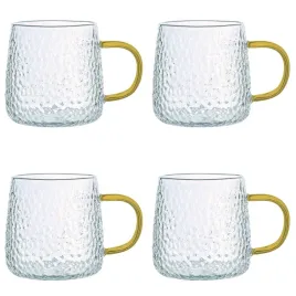 szklanki-zlobione-mg-home-deco-4-sztuki-350-ml-z-musztardowym-uchem