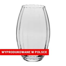 wazon-szklany-krosno-home-235-cm-ryflowany