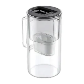dzbanek-filtrujacy-szklany-wessper-d2-borosilicate-3-l-czarny
