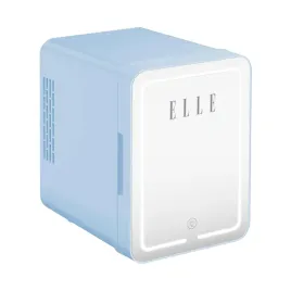 minilodowka-na-kosmetyki-elle-home-z-lusterkiem-led-4-l-niebieska