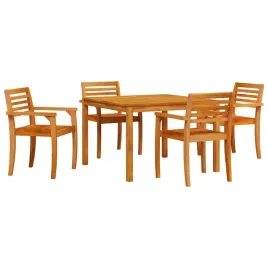 zestaw-do-jadalni-w-ogrodzie-5-pcs-brazowy-lite-drewno-akacjowe