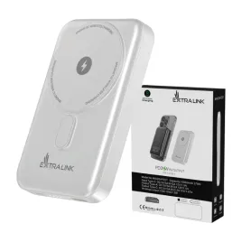 powerbank-extralink-magsafe-10000-mah-385-wh-bialy