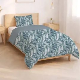 posciel-bawelniana-140-x-200-cm-pation-home-vivienne-biale-liscie