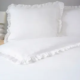 posciel-bawelniana-z-falbana-160-x-200-cm-pure-collection-biala