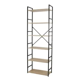 regal-na-ksiazki-smukee-home-176-x-60-x-28-cm-6-polek-brazowy