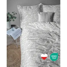 posciel-z-perkalu-220-x-200-cm-lame-percale-biale-kwiaty-szara
