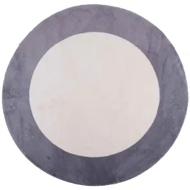 dywan-maximo-rabbit-premium-kolo-160-cm-ramka-bezowo-antracytowy