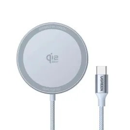 ugreen-magflow-smartfon-szary-usb-bezprzewodowe-ladowanie-automatyczna