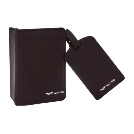 zestaw-identyfikator-do-bagazu-i-etui-na-paszport-wings-acs07-czarny