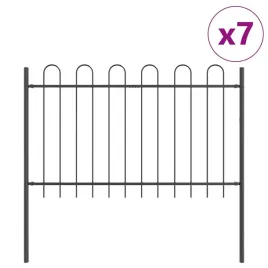 ogrodzenie-ogrodowe-szary-11-9-x-1-2-m-stal-malowana-proszkowo