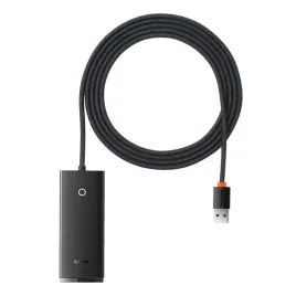 lite-series-hub-4-portowy-usb-a-do-4xusb-a-3-0-2m-czarny