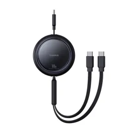 kabel-przewod-zwijany-usb-c-2-x-usb-c-bright-mirror-series-100w-1m-czarny