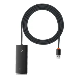 lite-series-hub-4-portowy-usb-a-do-4xusb-a-3-0-2m-czarny