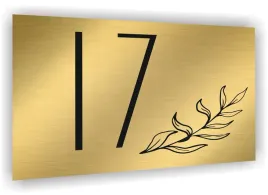 tabliczka-tablica-adresowa-zlota-dibond-20x15-numer-domu-ulica-kwiaty