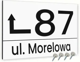 tabliczka-adresowa-nierdzewna-tablica-numer-domu-biala-30x20-nadruk-uv