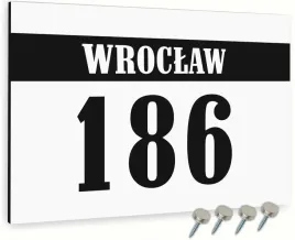 tabliczka-adresowa-nierdzewna-tablica-adres-domu-biala-40x30-rozne-wzory