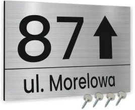 tabliczka-inox-aluminiowa-ze-strzalka-numer-domu