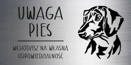 tabliczka-laminat-20x10-cm-uwaga-pies-jamnik-z-grawerem