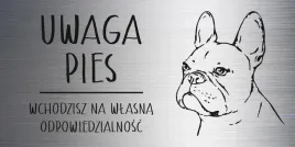 tabliczka-laminat-20x10-cm-uwaga-pies-buldog-francuski-z-grawerem