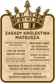 tablica-zasady-garazu-drewniana-grawer-personalizowany-zabawny-prezent