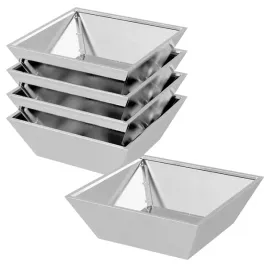 donica-ogrodowa-5-pcs-srebrny-50-x-50-x-15-cm-stal-nierdzewna