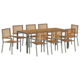 zestaw-do-jadalni-w-ogrodzie-9-pcs-szary-i-brazowy