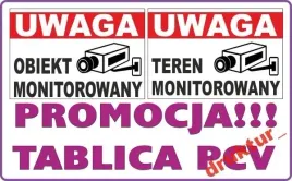teren-monitorowany-tablica-znak-tabliczka-pcv-3mm