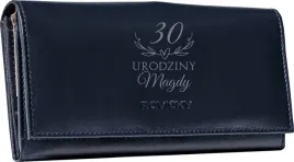portfel-damski-skorzany-z-grawerem-inicjalami-prezent-na-30-urodziny