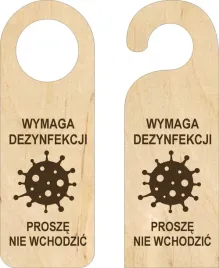 zawieszka-na-drzwi-hotelowa-wymaga-dezynfekcji-nie-wchodzic-drewno-grawer