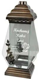 znicz-kapliczka-z-dedykacja-grawerem-dla-babci