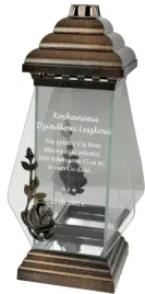 znicz-kapliczka-z-napisem-grawerem-dla-dziadka