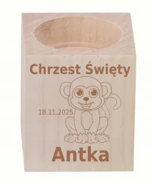 grawer-swiecznik-drewniany-podziekowania-na-chrzest-dziecka-imie