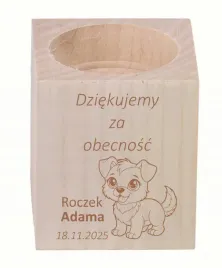 grawerowany-swiecznik-drewniany-podziekowania-dla-gosci-na-roczek-imie