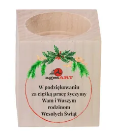 swiecznik-drewniany-z-nadrukiem-uv-twoje-logo-swiateczny-reklamowy-gadzet