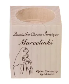 swiecznik-drewniany-z-grawerem-pamiatka-chrztu-swietego-imie