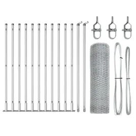 ogrodzenie-z-slupkami-srebrny-05-x-25-m-stal-pokryta-pcv