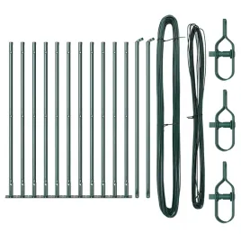 slupki-ogrodzeniowe-13-pcs-zielony-o32mm-90-cm