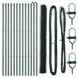 ogrodzenie-z-slupkami-zielony-1-5-x-25-m-stal-pokryta-pcv