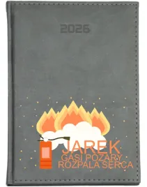 kalendarz-a6-2026-tygodnniowy-planer-nadruk-prezent-dla-strazaka-imie