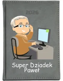 kalendarz-a6-2026-tygodnniowy-planer-nadruk-prezent-super-dziadek-imie